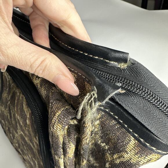 Ricardo Beverly Hills Bag Large 19” Carry On Tapestry Weekend Leopard Travel Y2K - Picture 9 of 16